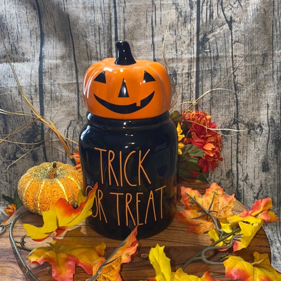 New Rae Dunn Trick or Treat baby canister